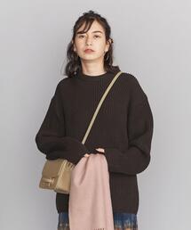 BEAUTY&YOUTH UNITED ARROWS | BY 5ゲージ畦クルーネックニットプルオーバー -ウォッシャブル-(ニット/セーター)