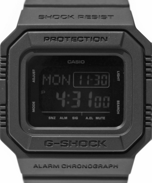 美品 G-SHOCK DW-D5500BB-1JF Casio G-Shock DW-D5500BB-1JF Men's Watch Black Digital