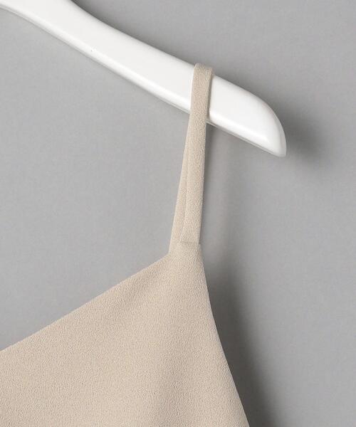 BEAUTY&YOUTH UNITED ARROWS（ビューティーアンドユースユナイテッドアローズ）の「BY アムンゼンバックリボンキャミソールワンピース（ワンピース・レディース・ダークグレー/ベージュ/ブラック・MEDIUM/SMALL）」の14枚目の写真