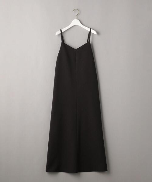BEAUTY&YOUTH UNITED ARROWS（ビューティーアンドユースユナイテッドアローズ）の「BY アムンゼンバックリボンキャミソールワンピース（ワンピース・レディース・ダークグレー/ベージュ/ブラック・MEDIUM/SMALL）」の19枚目の写真