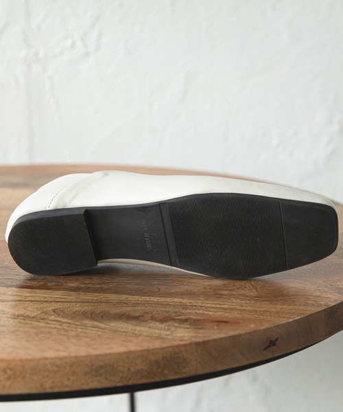 rectangle（レクタングル）の「スリットバブーシュパンプス（パンプス・レディース・ブラウン/アイボリー・SMALL/LARGE/MEDIUM）」の8枚目の写真