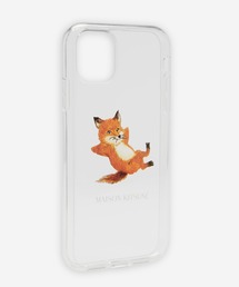 Maison Kitsune | CHILLAX FOX TRANSPARENT IPHONE CASE(スマホケース/カバー)