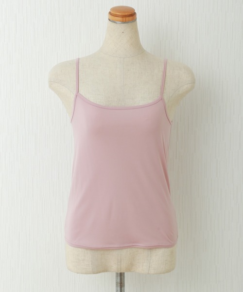 libelle more(リベル モア)の「ビスコース混光沢シアーランダムリブ+ボードレーキャミ セット(Tシャツ/カットソー・レディース・オフホワイト/ブラック/ライトベージュ/ライトピンク/シルバー・M/L)」の21枚目の写真