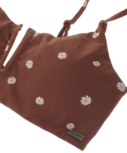 ROXY（ロキシー）の「BABY KIY x ROXY FLOW/ロキシー 水着 ビキニ（水着・レディース・レッド/カーキ・SMALL/MEDIUM）」の6枚目の写真