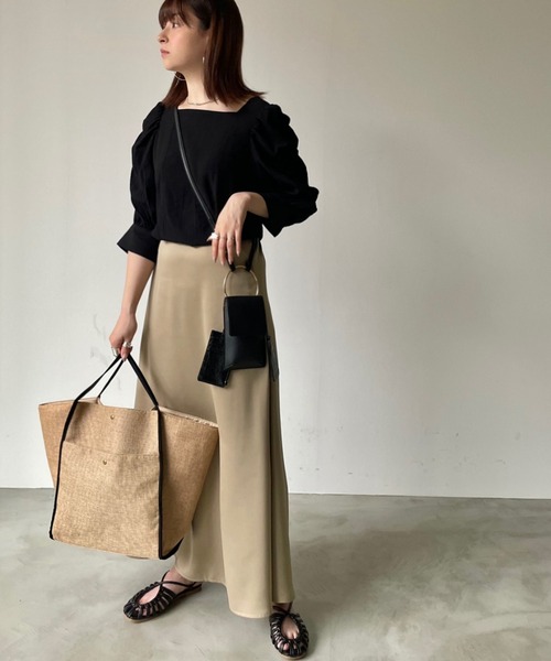 NEUNA（ヌナ）の「【自由にアレンジが可能！】モバイルケース/パスケース・定期入れ/キーケース/組み合わせヴィーガンレザーショルダーバッグ（ショルダーバッグ・レディース・ブラック/グレイッシュベージュ/ミント/マルチ・FREE）」の9枚目の写真