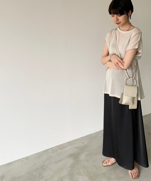 NEUNA（ヌナ）の「【自由にアレンジが可能！】モバイルケース/パスケース・定期入れ/キーケース/組み合わせヴィーガンレザーショルダーバッグ（ショルダーバッグ・レディース・ブラック/グレイッシュベージュ/ミント/マルチ・FREE）」の12枚目の写真