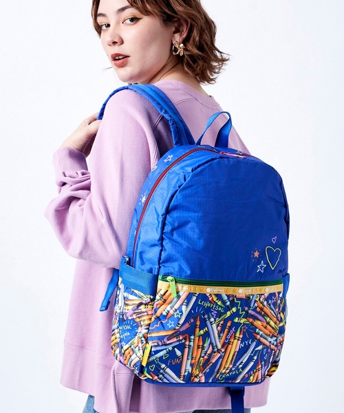 【セール】【Crayola × LeSportsac】CARRIER BACKPACK クリエイト アンド カラー（バックパック/リュック