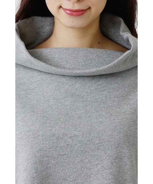 ElegChic(エレグシック)の「ボトルネックドルマントップス(Tシャツ/カットソー・レディース・グレー/ブラック/カーキ・M/4L/XL)」の18枚目の写真