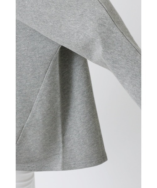 ElegChic(エレグシック)の「ボトルネックドルマントップス(Tシャツ/カットソー・レディース・グレー/ブラック/カーキ・M/4L/XL)」の22枚目の写真
