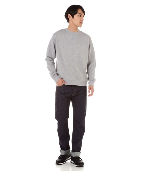 SUNSPEL（サンスペル）の「MEN’S COTTON LOOPBACK（スウェット・メンズ・ブラック/グレー・MEDIUM/LARGE/X-LARGE）」の3枚目の写真