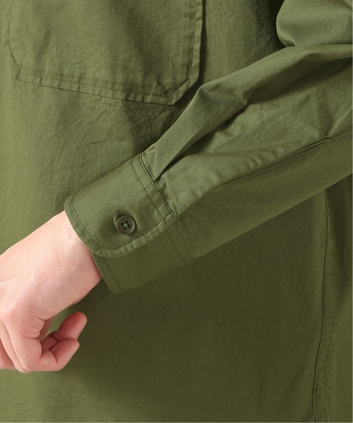 JOURNAL STANDARD relume(ジャーナルスタンダード レリューム)の「【HOUSE HOLD / ハウスホールド】 CPOシャツ(シャツ/ブラウス・メンズ・ベージュ/アイボリー/オリーブ・3/4/1/2)」の15枚目の写真