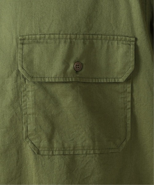 JOURNAL STANDARD relume(ジャーナルスタンダード レリューム)の「【HOUSE HOLD / ハウスホールド】 CPOシャツ(シャツ/ブラウス・メンズ・ベージュ/アイボリー/オリーブ・3/4/1/2)」の8枚目の写真