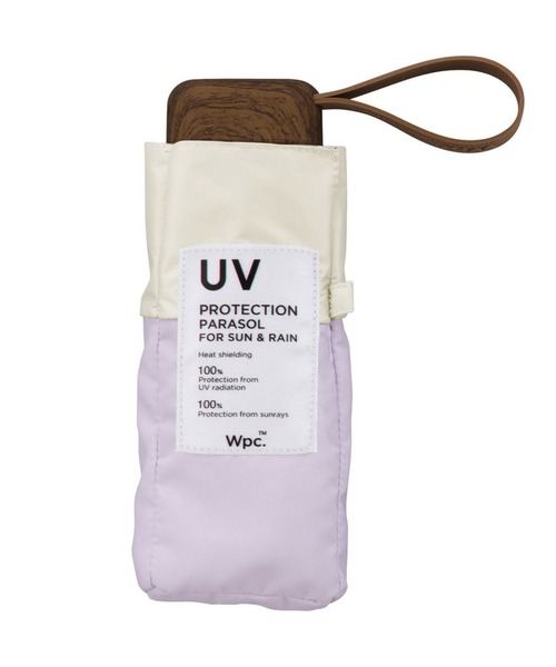 Wpc.（ダブリュピーシー）の「【Wpc.】晴雨兼用完全遮光 遮光切り継ぎタイニー ミニ（折りたたみ傘・レディース・ネイビー/サックスブルー/イエロー/ブルー/グリーン/ミント/ピンク系その他/ピンク/ブラック/パープル/ブラウン/ベージュ/ピンク系その他3/ライトグレー・FREE）」の11枚目の写真