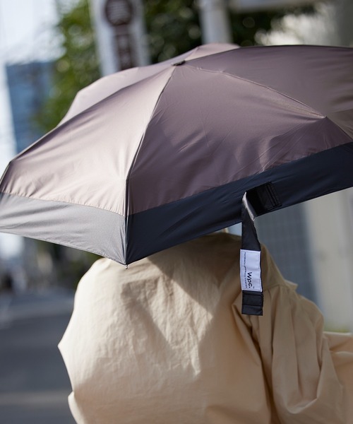 Wpc.（ダブリュピーシー）の「【Wpc.】晴雨兼用完全遮光 遮光切り継ぎタイニー ミニ（折りたたみ傘・レディース・ネイビー/サックスブルー/イエロー/ブルー/グリーン/ミント/ピンク系その他/ピンク/ブラック/パープル/ブラウン/ベージュ/ピンク系その他3/ライトグレー・FREE）」の19枚目の写真