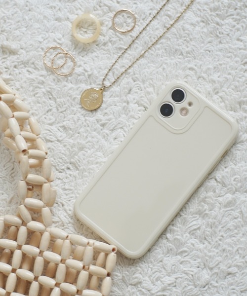 Port(ポート)の「ミルキーカラー iPhoneケース ( 7 / 8 / SE2 / 11 / 12 / 12mini / 13 / 14 / 14pro ) #_(スマホケース/カバー・レディース・ピンク/ブルー/アイボリー/ライトグレー・A/C/D/B/G/H/I/J)」の11枚目の写真