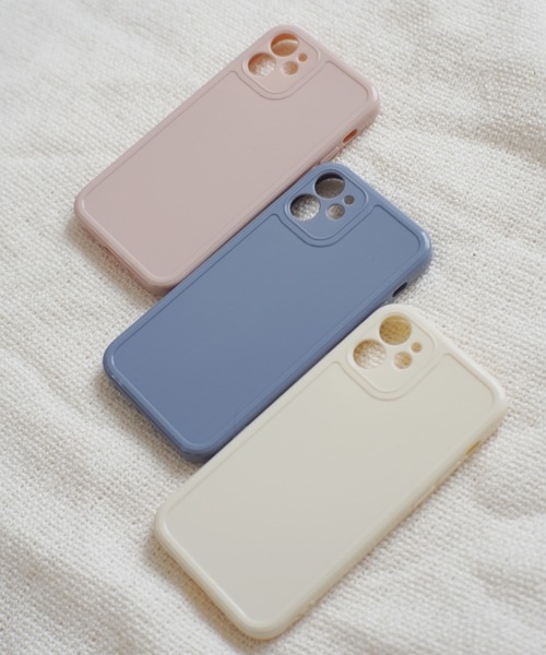 Port(ポート)の「ミルキーカラー iPhoneケース ( 7 / 8 / SE2 / 11 / 12 / 12mini / 13 / 14 / 14pro ) #_(スマホケース/カバー・レディース・ピンク/ブルー/アイボリー/ライトグレー・A/C/D/B/G/H/I/J)」の9枚目の写真