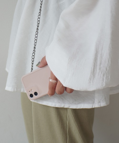 Port(ポート)の「ミルキーカラー iPhoneケース ( 7 / 8 / SE2 / 11 / 12 / 12mini / 13 / 14 / 14pro ) #_(スマホケース/カバー・レディース・ピンク/ブルー/アイボリー/ライトグレー・A/C/D/B/G/H/I/J)」の12枚目の写真