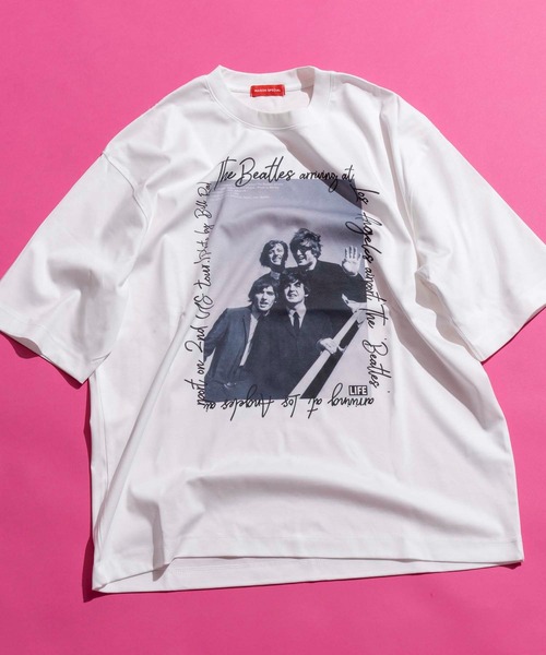 MAISON SPECIAL（メゾンスペシャル）の「《ユニセックスアイテム》【COLLABORATION ITEM】LIFE/ライフ マーセライズスムースオーバーサイズTシャツ 【MAISON SPECIAL/メゾンスペシャル】（Tシャツ/カットソー・メンズ・その他1/その他2/その他3/その他4/その他5/その他6/その他7/その他8/その他9/その他10/その他11/その他12/その他13/その他14/その他15/その他16/その他17・1/2/0）」の3枚目の写真
