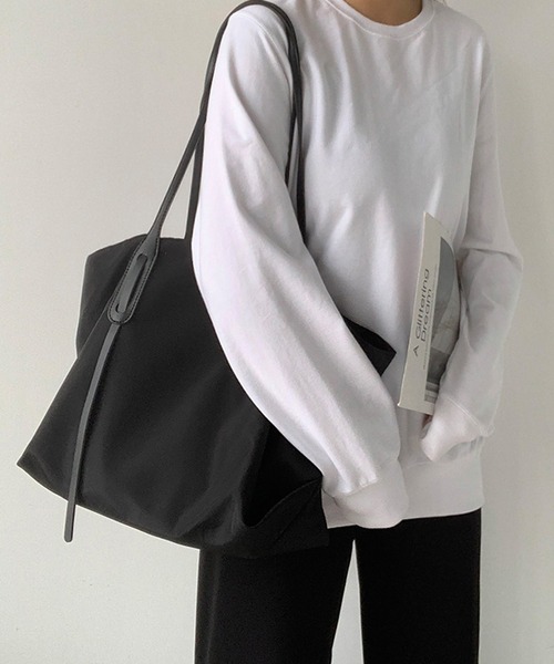 新品PHILIPPE MODEL PARIS ナイロントートバック セール】ユニセックス ナイロントートバッグ（トートバッグ