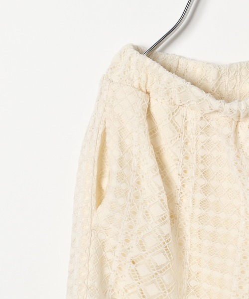 GLOBAL WORK(グローバルワーク)の「【キッズ】ラッセルレースパンツ/949401(その他パンツ・キッズ・オフホワイト/ブラック・100cm/110cm/120cm/130cm/140cm/150cm/160cm)」の5枚目の写真