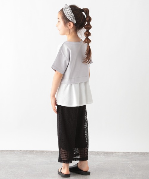 GLOBAL WORK(グローバルワーク)の「【キッズ】ラッセルレースパンツ/949401(その他パンツ・キッズ・オフホワイト/ブラック・100cm/110cm/120cm/130cm/140cm/150cm/160cm)」の11枚目の写真