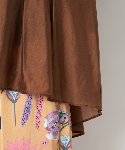 ライチ（ライチ）の「vingtrois/252-24204（シャツ/ブラウス・レディース・ブラウン/グレー/マスタード・FREE）」の5枚目の写真