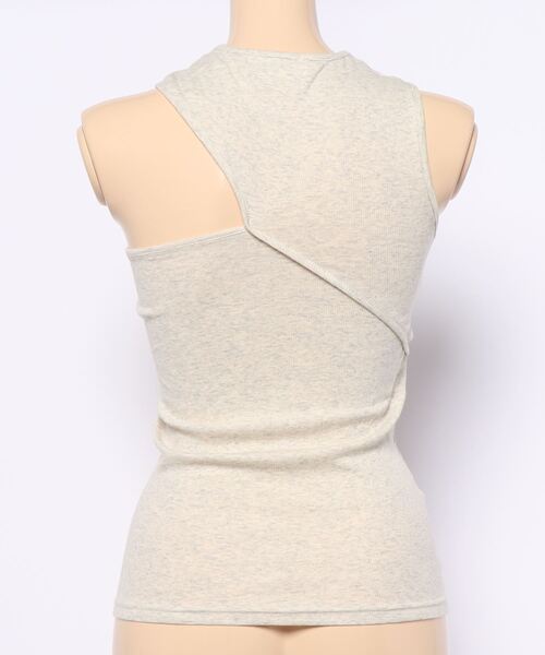 esutoreja（エストレジャ）の「デザインカットタンクトップ（タンクトップ・レディース・オートミール・FREE）」の11枚目の写真