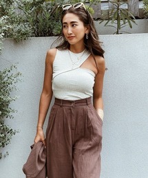 esutoreja | デザインカットタンクトップ(タンクトップ)