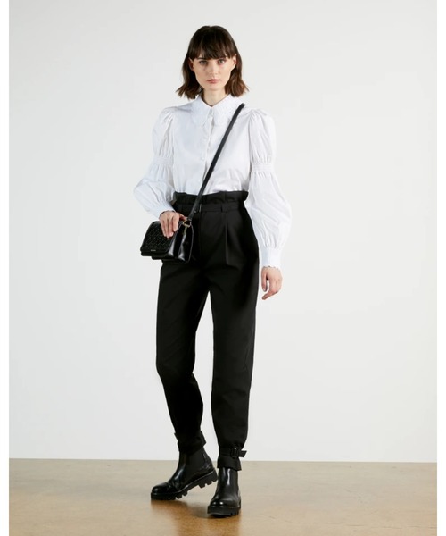 Ted Baker（テッドベーカー）の「DULCIIE ハイウエスト パンツ（スラックス・レディース・ブラック・1/2/0/3）」の4枚目の写真