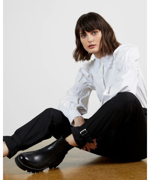 Ted Baker（テッドベーカー）の「DULCIIE ハイウエスト パンツ（スラックス・レディース・ブラック・1/2/0/3）」の5枚目の写真