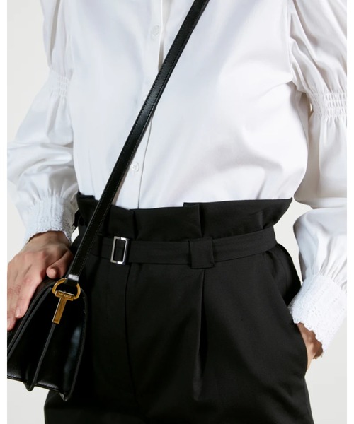 Ted Baker（テッドベーカー）の「DULCIIE ハイウエスト パンツ（スラックス・レディース・ブラック・1/2/0/3）」の7枚目の写真