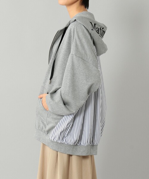 GRACE CONTINENTAL(グレースコンチネンタル)の「【LIFE STYLE WEAR】ドルマン裏毛パーカー(パーカー・レディース・ベージュ/グレー・36)」の19枚目の写真