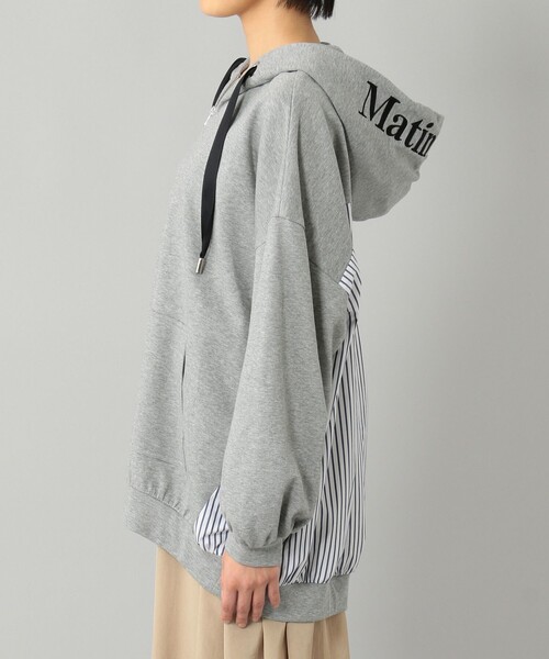 GRACE CONTINENTAL(グレースコンチネンタル)の「【LIFE STYLE WEAR】ドルマン裏毛パーカー(パーカー・レディース・ベージュ/グレー・36)」の13枚目の写真