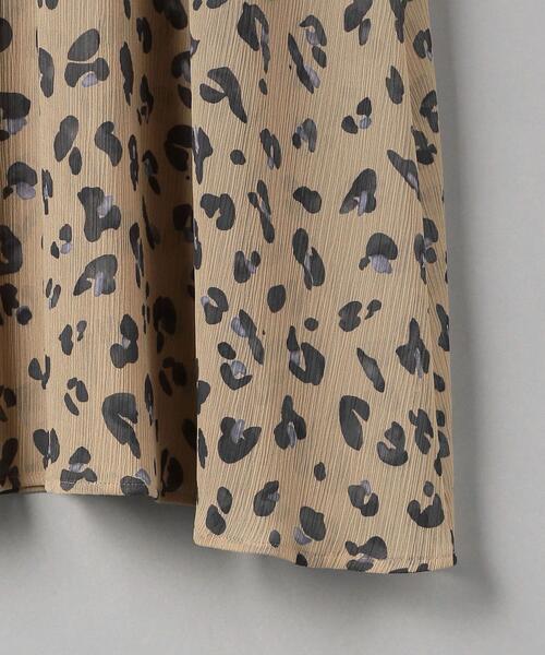 BEAUTY&YOUTH UNITED ARROWS（ビューティーアンドユースユナイテッドアローズ）の「BY レオパードプリントマキシスカート -ウォッシャブル-（スカート・レディース・ベージュ/オフホワイト・FREE）」の15枚目の写真