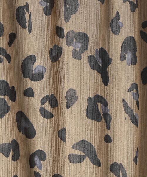 BEAUTY&YOUTH UNITED ARROWS（ビューティーアンドユースユナイテッドアローズ）の「BY レオパードプリントマキシスカート -ウォッシャブル-（スカート・レディース・ベージュ/オフホワイト・FREE）」の16枚目の写真