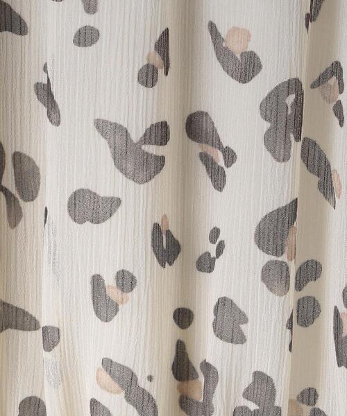 BEAUTY&YOUTH UNITED ARROWS（ビューティーアンドユースユナイテッドアローズ）の「BY レオパードプリントマキシスカート -ウォッシャブル-（スカート・レディース・ベージュ/オフホワイト・FREE）」の19枚目の写真