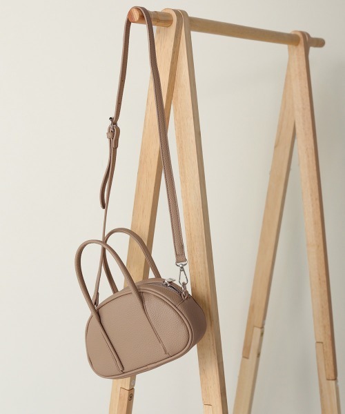 Bab（バブ）の「【WEB限定】ミニボストンショルダーバッグ（ボストンバッグ・レディース・アイボリー/ベージュ/ブラック・ONESIZE）」の8枚目の写真