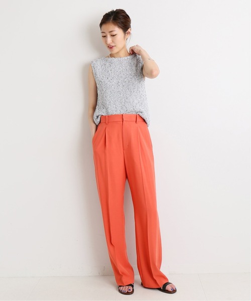 IENA（イエナ）の「エコフィルビエラパンツ◆（スラックス・レディース・グレー/レッド/ブルー・34/38/36）」の7枚目の写真