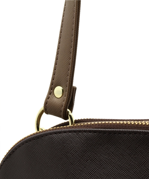 PAPILLONNER（パピヨネ）の「3-カラーリュック（バックパック/リュック・レディース・ブラック/ダークブラウン・FREE）」の12枚目の写真