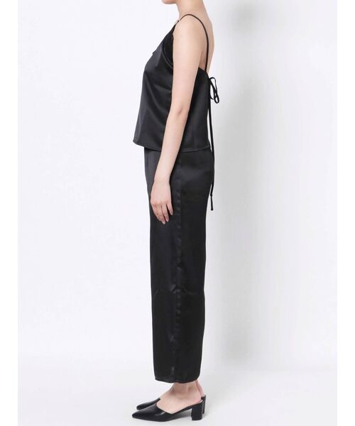 GYDA（ジェイダ）の「サテンルームウェアSETUP（ルームウェア/パジャマ・レディース・ブラック/ベージュ・FREE）」の13枚目の写真