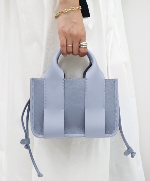 PAOLA NUTTI  （パオラヌッティ）の「《別注》【PAOLA NUTTI/パオラヌッティー】PAOLA NUTTI MINI BAG:バッグ◆（ショルダーバッグ・レディース・ブラック/ナチュラル/ブルー系その他・FREE）」の3枚目の写真