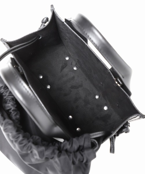 PAOLA NUTTI  （パオラヌッティ）の「《別注》【PAOLA NUTTI/パオラヌッティー】PAOLA NUTTI MINI BAG:バッグ◆（ショルダーバッグ・レディース・ブラック/ナチュラル/ブルー系その他・FREE）」の14枚目の写真