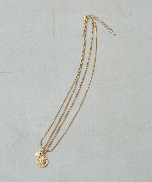 Chico（チコ）の「3連チェーンネックレスSET（ネックレス・レディース・ゴールド/シルバー・FREE）」の14枚目の写真