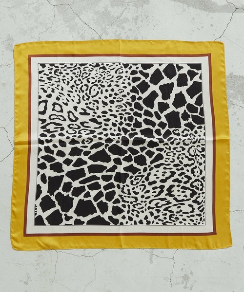 COMME CA ISM（コムサイズム）の「リング付きスカーフ（ストール/ショール・レディース・レッド/カーキ/ブルー/マスタード・FREE）」の6枚目の写真