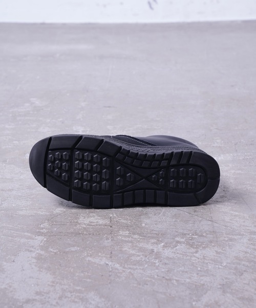 Alpinus（アルピナス）の「Alpinus - leather combi secretsole sneakers/レザーコンビシークレットソールスニーカー（スニーカー・メンズ・ブラック・SMALL/MEDIUM/LARGE）」の20枚目の写真