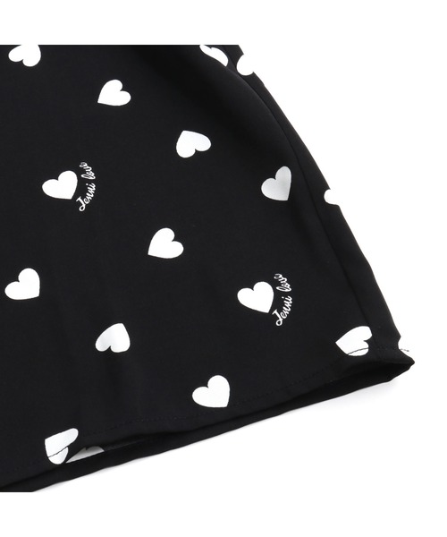 JENNI love（ジェニィラブ）の「ハート総柄肩あきブラウス（シャツ/ブラウス・キッズ・ブラック/オフホワイト・130cm/140cm/150cm/160cm）」の15枚目の写真