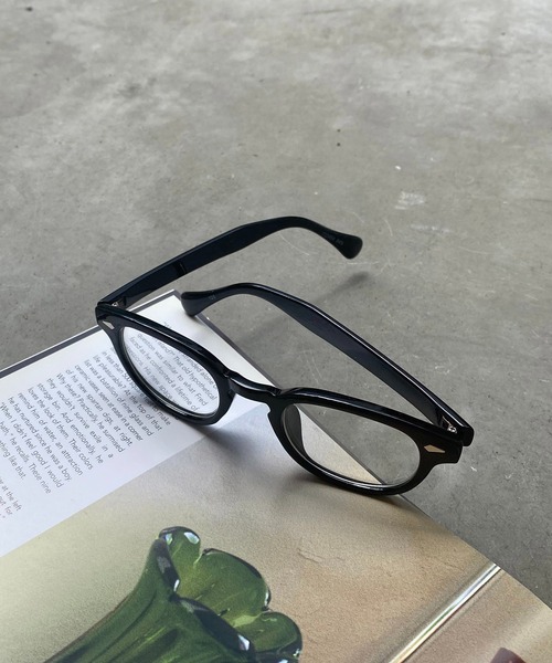 CAPRICIEUX LE'MAGE(カプリシューレマージュ)の「クリアレンズメガネ クロブチ2(メガネ・レディース・ブラック・FREE)」の5枚目の写真