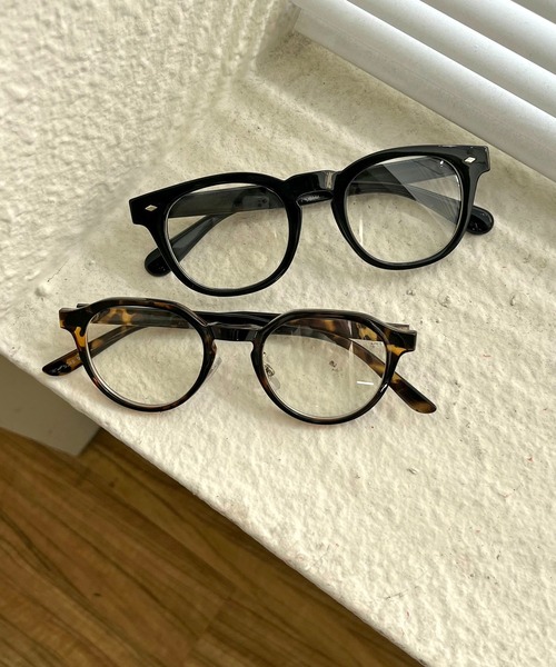 CAPRICIEUX LE'MAGE(カプリシューレマージュ)の「クリアレンズメガネ クロブチ2(メガネ・レディース・ブラック・FREE)」の9枚目の写真