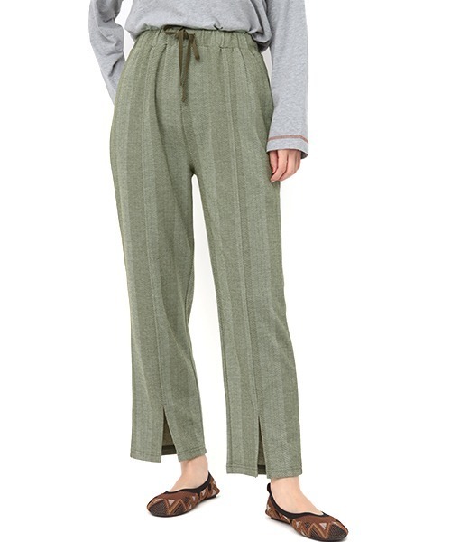 チチカカ(チチカカ)の「ヘリンボンカットパンツ(その他パンツ・レディース・ブラック/カーキ/ブラウン・FREE)」の15枚目の写真