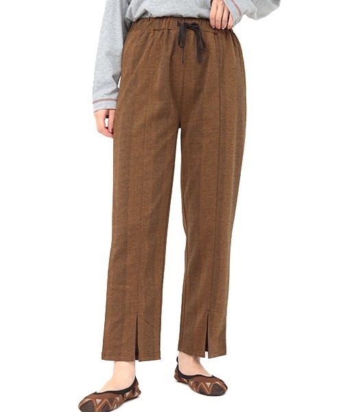 チチカカ(チチカカ)の「ヘリンボンカットパンツ(その他パンツ・レディース・ブラック/カーキ/ブラウン・FREE)」の19枚目の写真